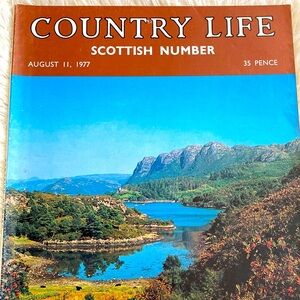 COUNTRY LIFE MAGAZINE SCOTTISH NUMBER  August 11, 1977